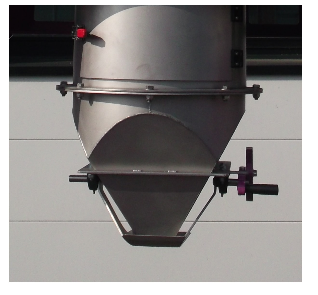 Station vidange big bag et bloqueur d'écoulement Serema